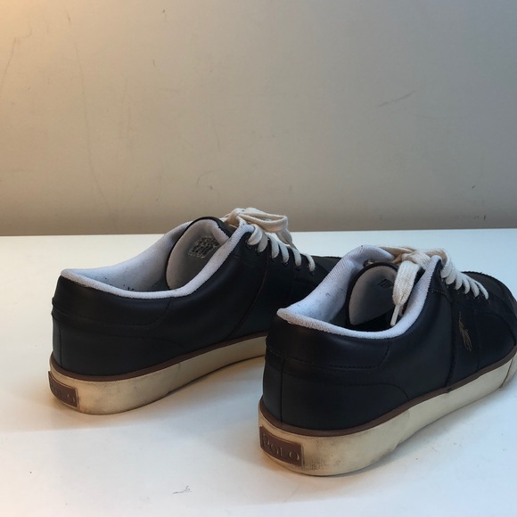 Polo by RL Brown Leather Shoes Tan Pony Size 11 - Picture 5 of 9